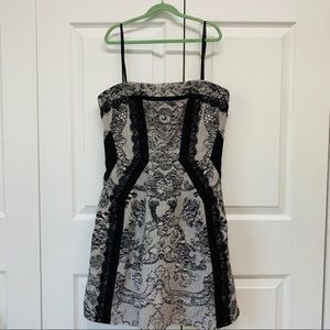 BCBGMAXAZRIA Black Strapless Dress